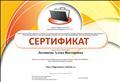 Сертификат участника сетевого профессионального сообщества "NETFOLIO"